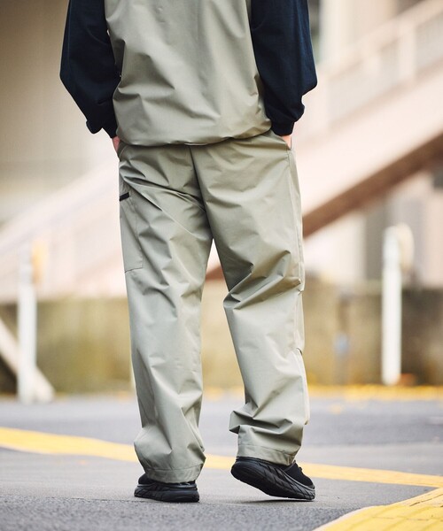 「+phenix」 イージーパンツ MEDIUM セージグリーン メンズ_画像4