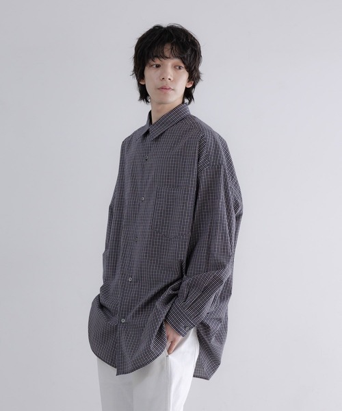 LOWRYS FARM（ローリーズファーム） シャツ 「LFM(U)」BROADチェック