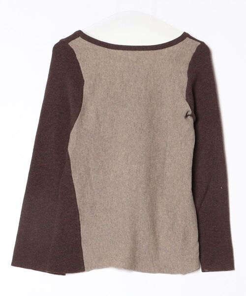 「ARCHI」 長袖ニット - ブラウン レディース_画像2