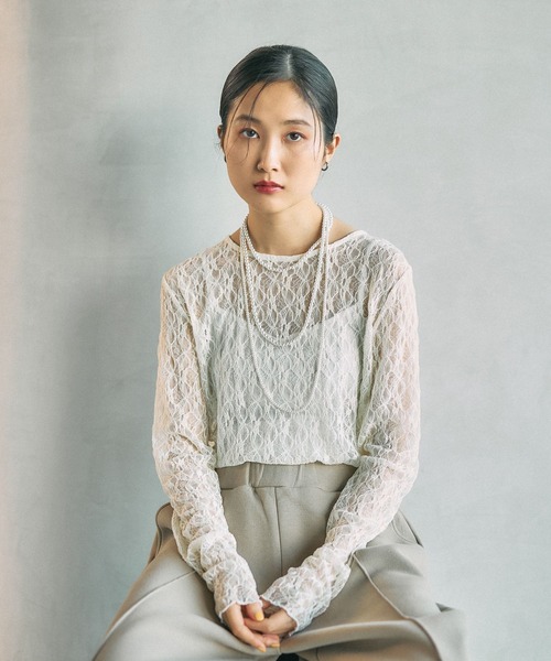 レース トップスのおすすめ人気商品一覧 通販 - Yahoo!ショッピング