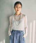 tシャツ レースインナー 639360 レディースの詳細画像1