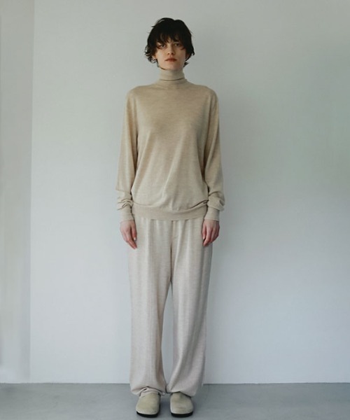 ETRE TOKYO（エトレトウキョウ） パンツ SANTEウールカシミヤニット