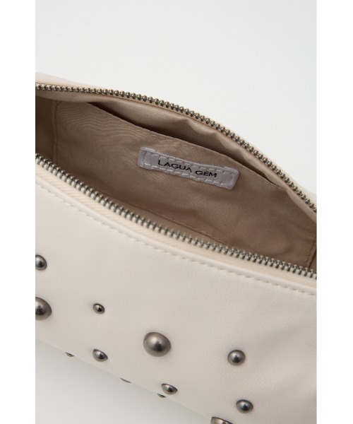 LAGUA GEM（ラグアジェム） ショルダーバッグ バッグ METAL DOT ROUND