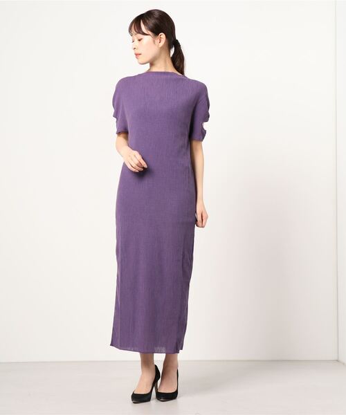 「G.V.G.V.」 半袖ワンピース ONE SIZE ブラック レディース_画像2