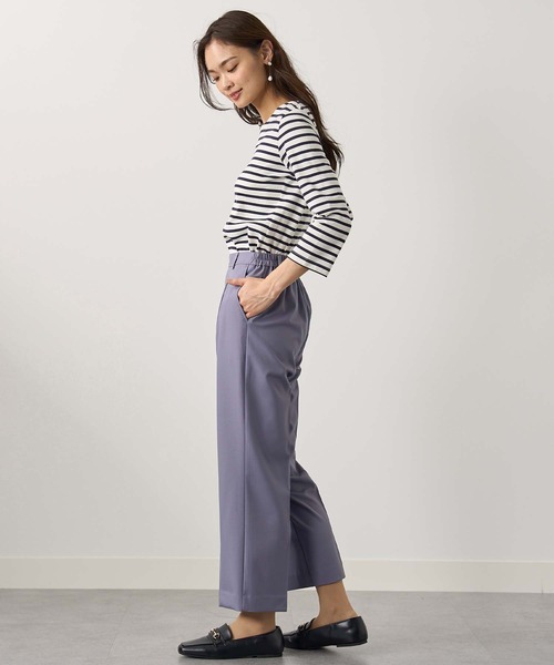 「BELLUNA PLUS」 パンツ MEDIUM ブラック レディース_画像3