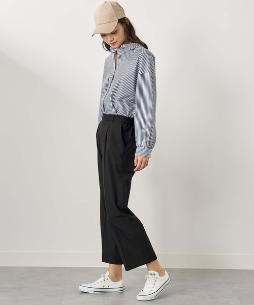 「BELLUNA PLUS」 パンツ MEDIUM ブラック レディース_画像6