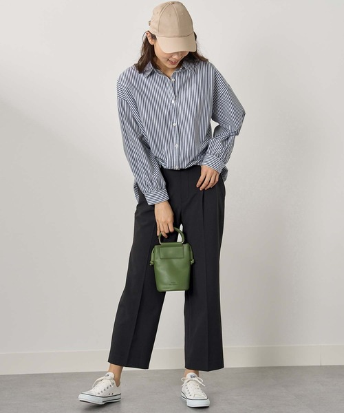 「BELLUNA PLUS」 パンツ MEDIUM ブラック レディース_画像8