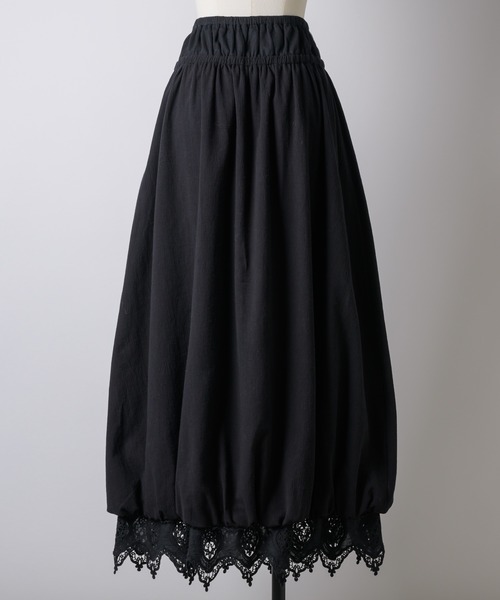 「LA BELLE ETUDE」 ロングスカート FREE ブラック レディース_画像4