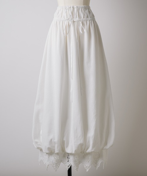 「LA BELLE ETUDE」 ロングスカート FREE ブラック レディース_画像9