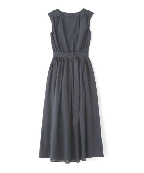 「N.(N. Natural Beauty Basic)」 ノースリーブワンピース SMALL ネイビー レディース_画像5