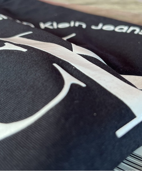 「Calvin Klein Jeans」 半袖Tシャツ M ホワイト メンズ_画像3