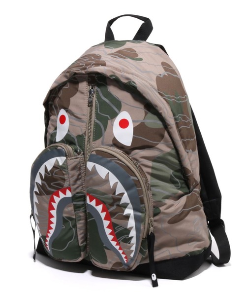 A BATHING APE（アベイシングエイプ） リュック FREE ベージュ メンズ