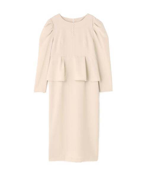 専用　極美品NATURAL BEAUTY ワンピーススーツ　ペプラム N.Natural beauty basic - 専用 極美品NATURAL BEAUTY ワンピース