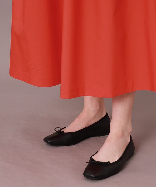 「DRESSTERIOR」 ノースリーブワンピース 36 オレンジ レディース_画像8
