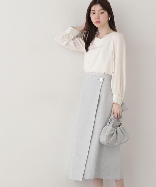 「PROPORTION BODY DRESSING」 スカート SMALL ベージュ レディース_画像3