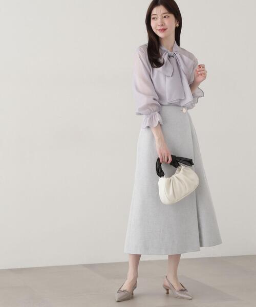 「PROPORTION BODY DRESSING」 スカート SMALL ベージュ レディース_画像5