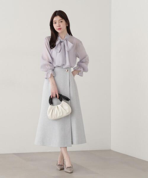 「PROPORTION BODY DRESSING」 スカート SMALL ベージュ レディース_画像6