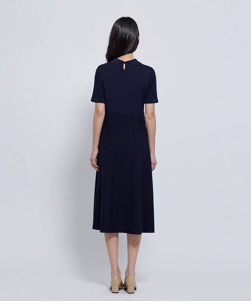 TOCCA（トッカ） ワンピース 半袖 HONEYCOMB MESH KNIT ニットドレス