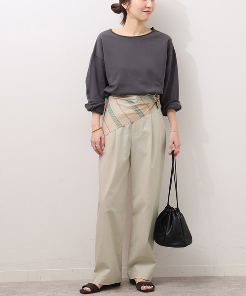 journal standard 幾何学柄ストレートパンツ　未使用 JOURNAL STANDARD relume（ジャーナルスタンダード レリューム