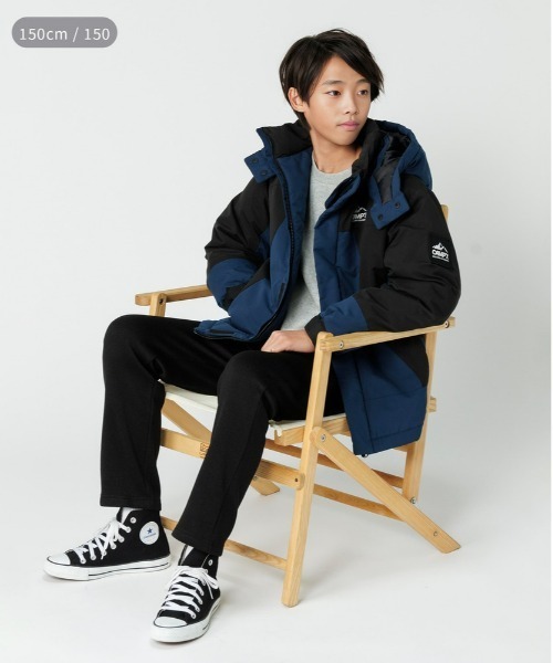 「CAMP7」 「KIDS」ジャケット 120 ブルー キッズ_画像4