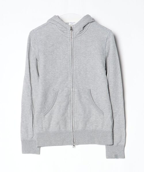 LOOPWHEELER（ループウィラー） ジップアップパーカー S グレー