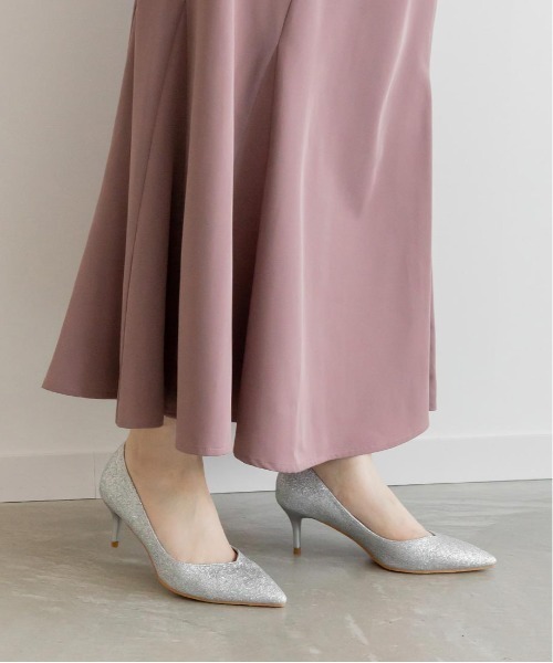 「RANDA」 パンプス 22 ゴールド レディース_画像4