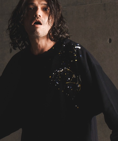 「GLIMCLAP」 スウェットカットソー M グレー メンズ_画像5