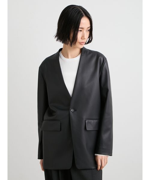 MIESROHE（ミースロエ） ジャケット ノーカラージャケット