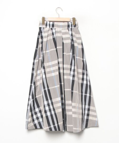 「DouDou」 フレアスカート FREE グレイッシュベージュ レディース_画像2