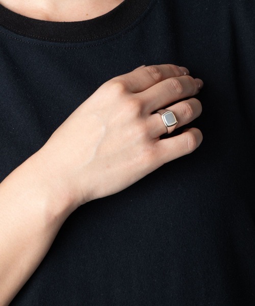 TOM WOOD（トムウッド） 指輪 リング TOM WOOD Kay Ring White MOP