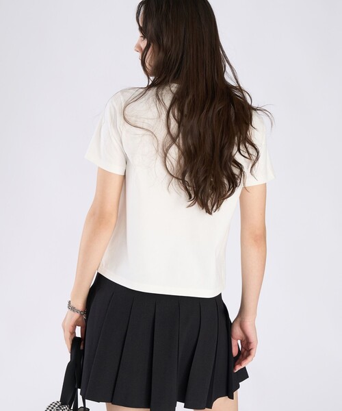 To b. by agnes tシャツ 半袖 × NEEDBY heritage TO B. OR NOT MINI TS
