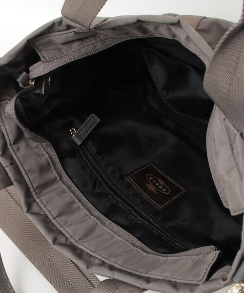 「TOCCA」 2WAYバッグ F グレー レディース