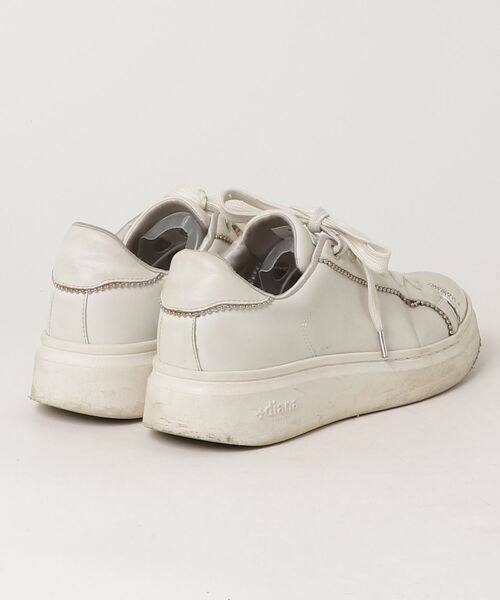 「+diana」 ローカットスニーカー 23.0cm ホワイト レディース_画像2