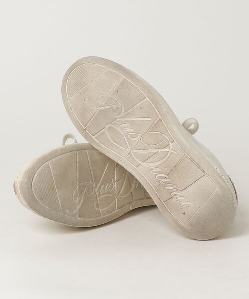 「+diana」 ローカットスニーカー 23.0cm ホワイト レディース_画像3