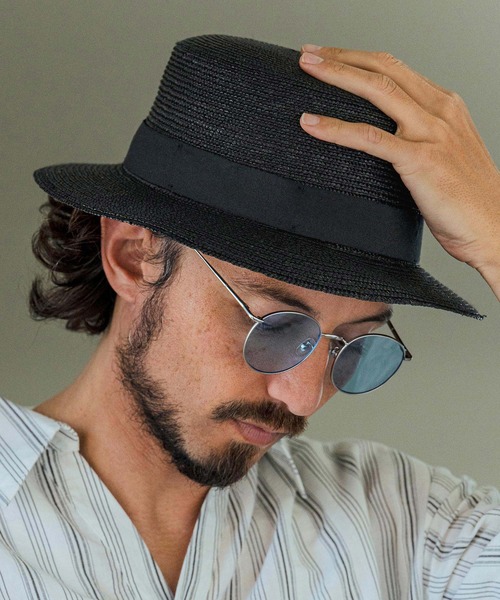CAMBIO（カンビオ） 帽子 ハット mko13427- Barley Braid Boater Hat