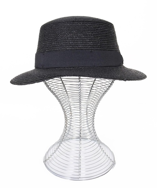 CAMBIO（カンビオ） 帽子 ハット mko13427- Barley Braid Boater Hat