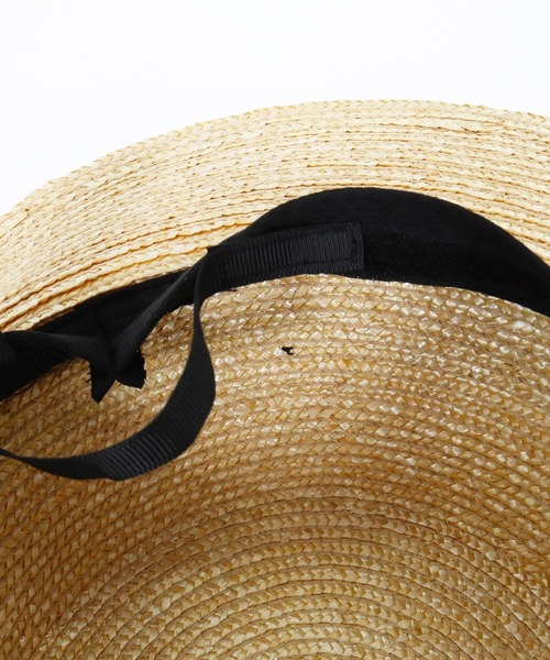 CAMBIO（カンビオ） 帽子 ハット mko13427- Barley Braid Boater Hat