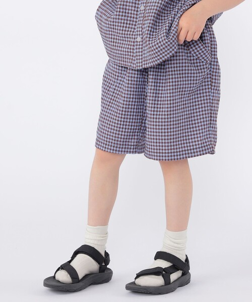 ハーフパンツ パンツ SHIPS KIDS:100〜130cm /「UVカット/吸水速乾」ドライタッチ ショーツ キッズ 子供服 男の子 女の子の画像