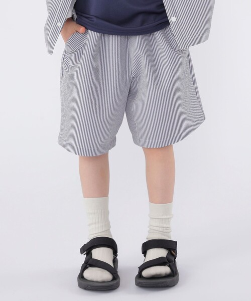ハーフパンツ パンツ SHIPS KIDS:100〜130cm /「UVカット/吸水速乾」ドライタッチ ショーツ キッズ 子供服 男の子 女の子の画像