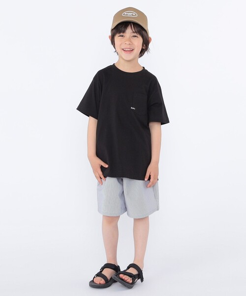 ハーフパンツ パンツ SHIPS KIDS:100〜130cm /「UVカット/吸水速乾」ドライタッチ ショーツ キッズ 子供服 男の子 女の子の画像