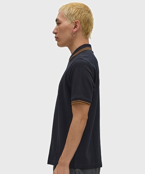 ポロシャツ Button Through Polo Shirt／ボタンスルーポロシャツ メンズ レディースの画像