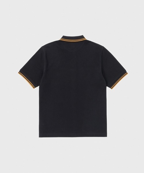 ポロシャツ Button Through Polo Shirt／ボタンスルーポロシャツ メンズ レディースの画像