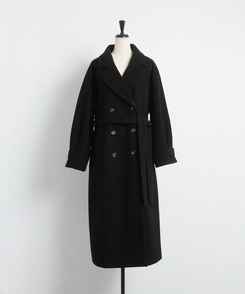 「tocco closet」 トレンチコート M ラベンダー レディース_画像4
