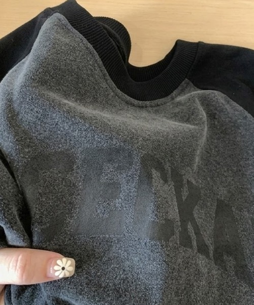 Dalfwin（ダールフィン） tシャツ 半袖 韓国ファッション RICECAKEロゴ