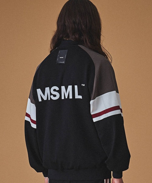 「MSML」 ブルゾン M ブラック メンズ_画像7