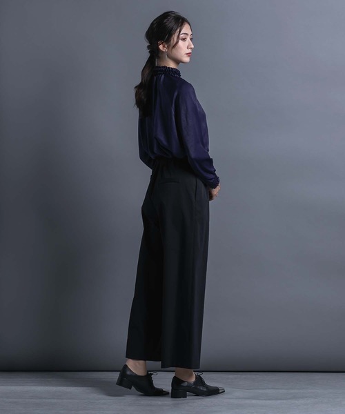 「RAW FUDGE」 パンツ M チャコールグレー レディース_画像3