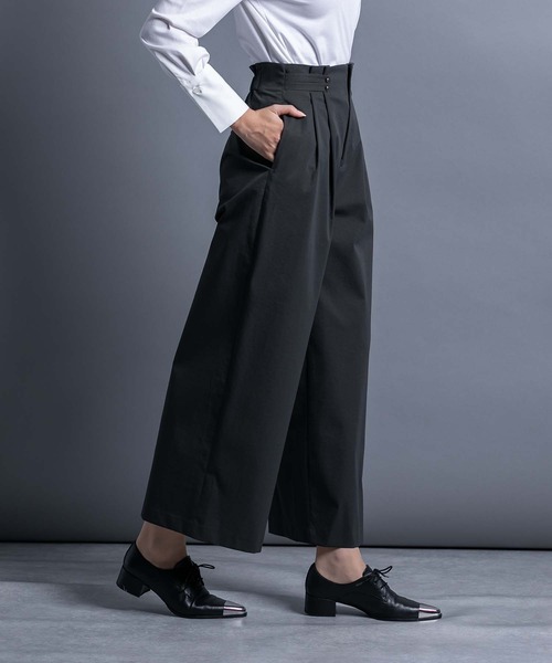 「RAW FUDGE」 パンツ M チャコールグレー レディース_画像8