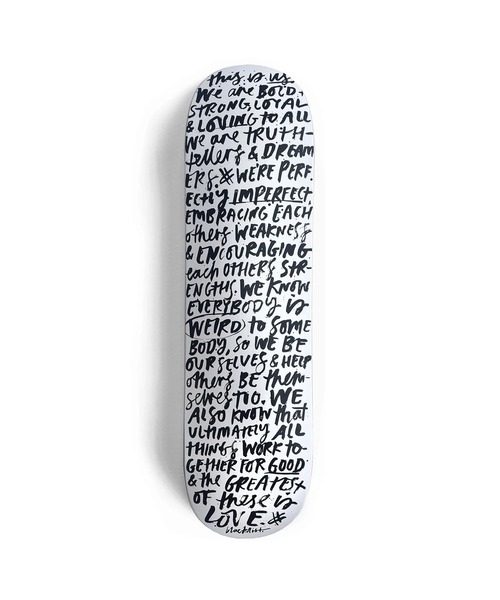 ポスター 「BLACKLIST / ブラックリスト」FAMILY MANTRA SKATEBOARDS