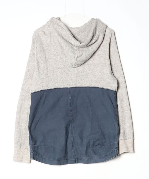 blanc basque（ブランバスク） ジップアップパーカー - グレー 