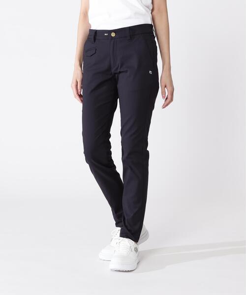 パーリーゲイツ ロゴパンツ ネイビー サイズ00 ストレッチ レディース　XS PEARLY GATES（パーリーゲイツ） パンツ EXストレッチvision Pe